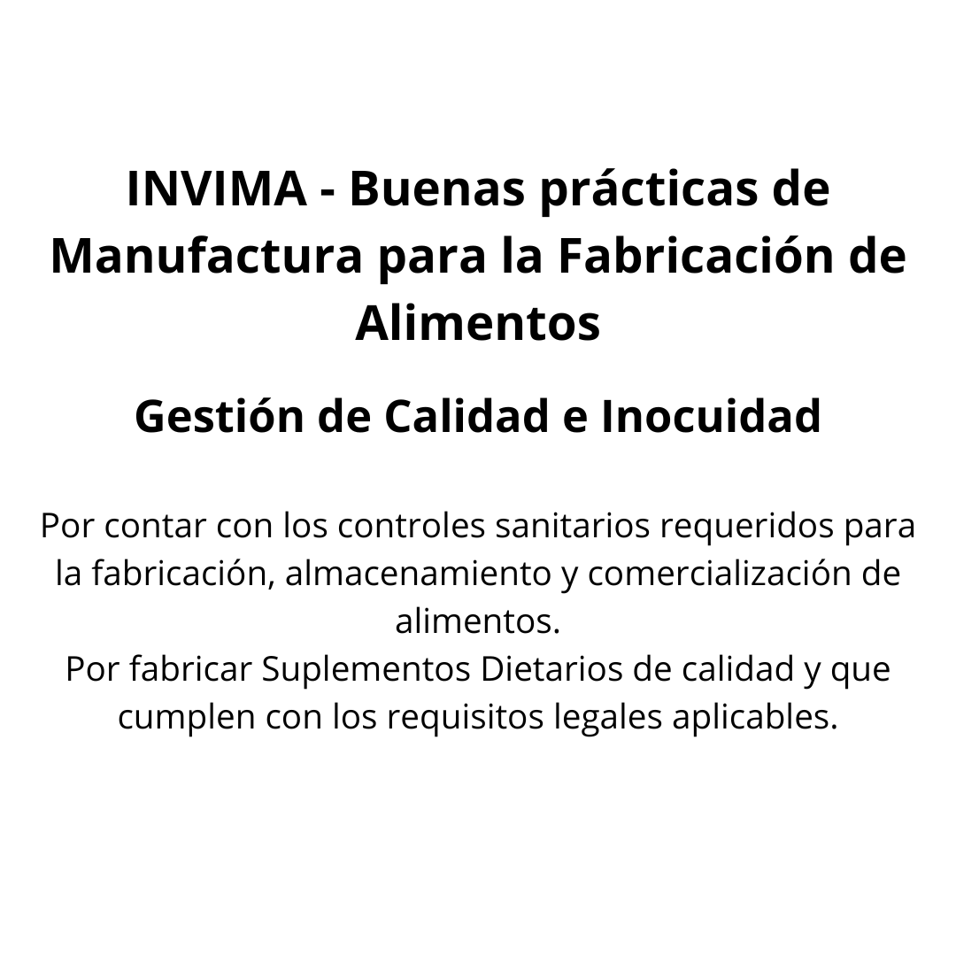 Certificado INVIMA Omnilife Colombia - Registro Sanitario Aprobado